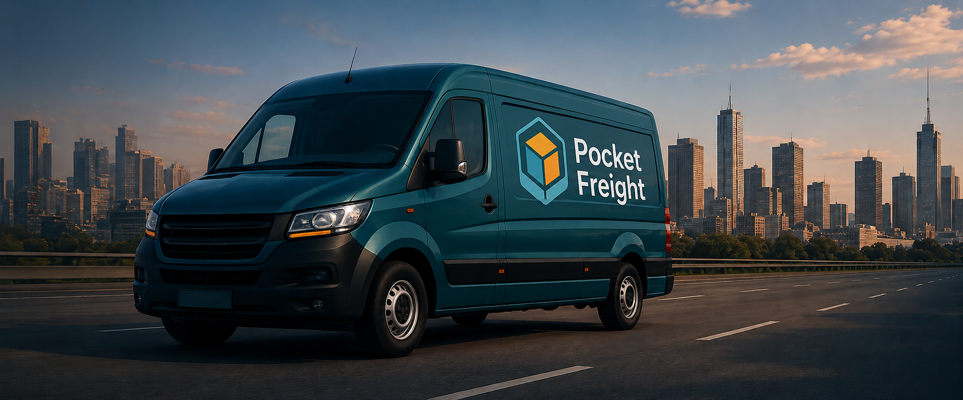 Pocket Freight transit courier van layout visual