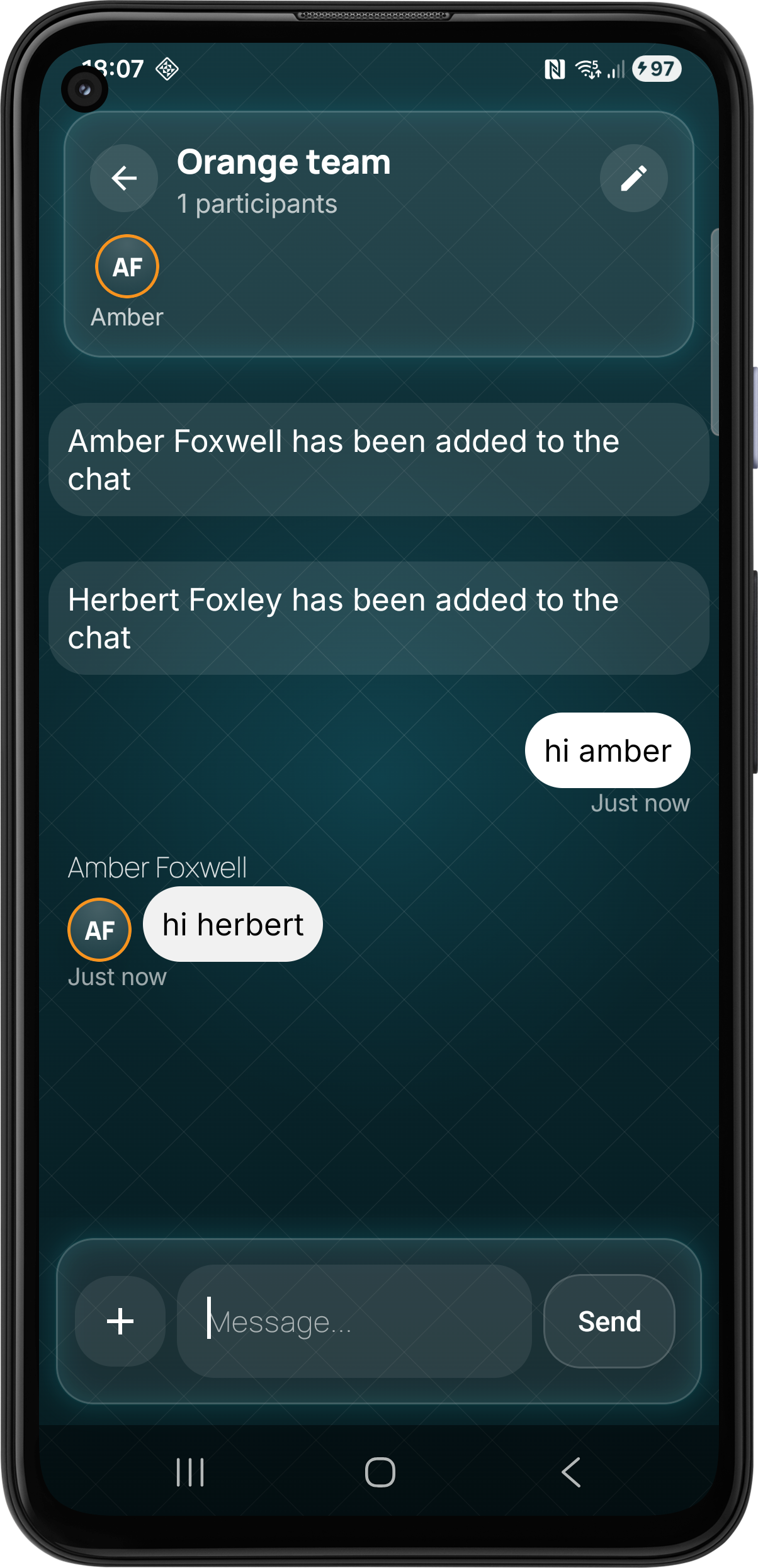 Pocket Freight chat